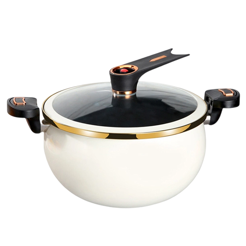 Large Capacity Micro-Pressure Enamel Soup Pot