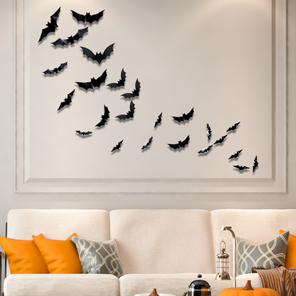 🦇Halloween 3D Bat LED Wall Light Decor