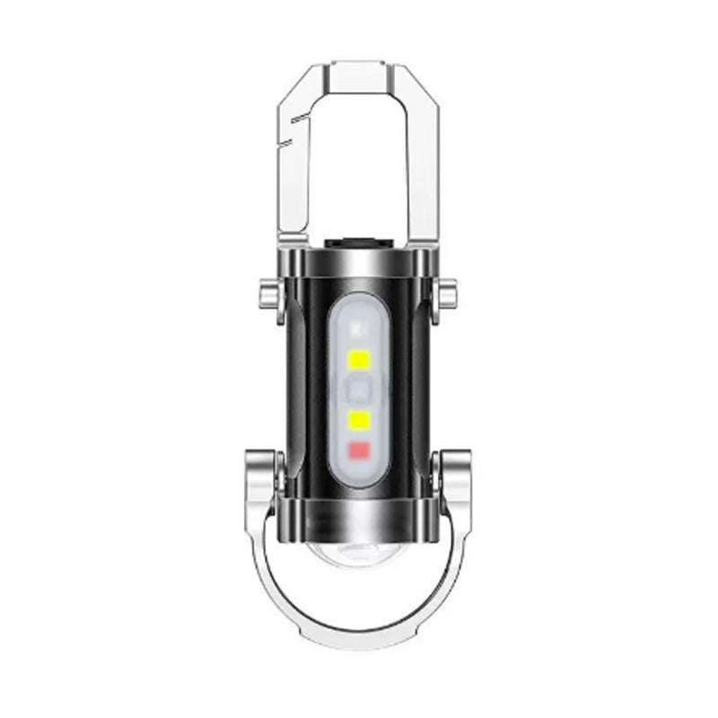 Portable Rechargeable Bright Keychain Flashlight