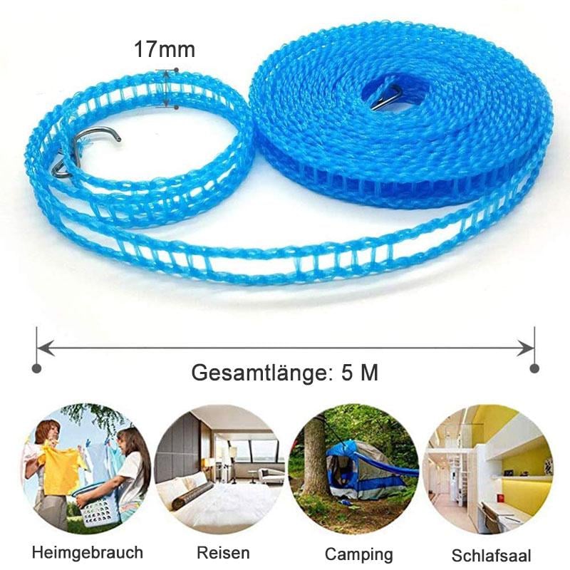 Devareon - Windproof Non-Slip Clothesline