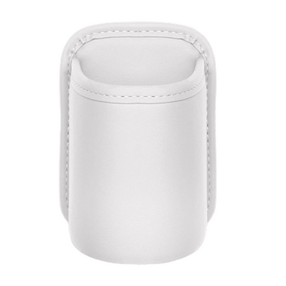 Leather Car Door Cup Holder Wide mouth opening, easy reach for drinks & phone