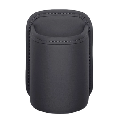 Leather Car Door Cup Holder Wide mouth opening, easy reach for drinks & phone