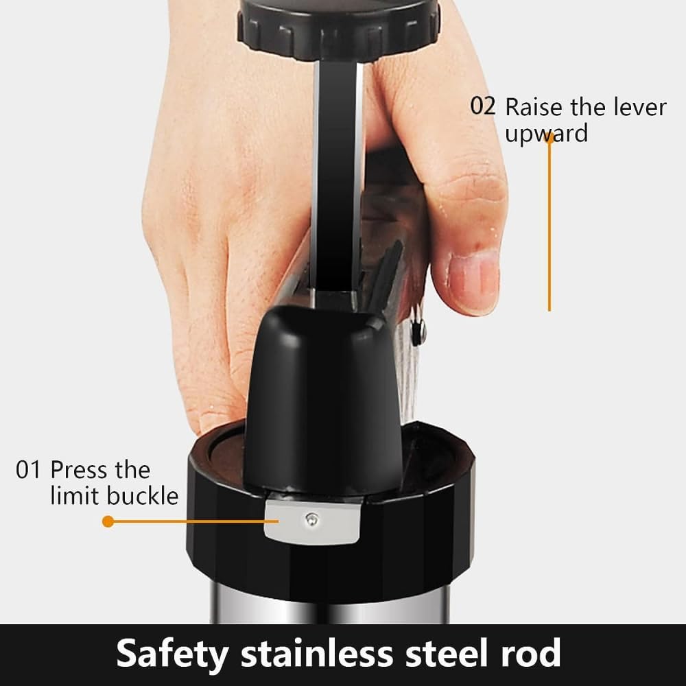 Stainless Steel Cookie Pres with 13 Discs & 8 Nozzles