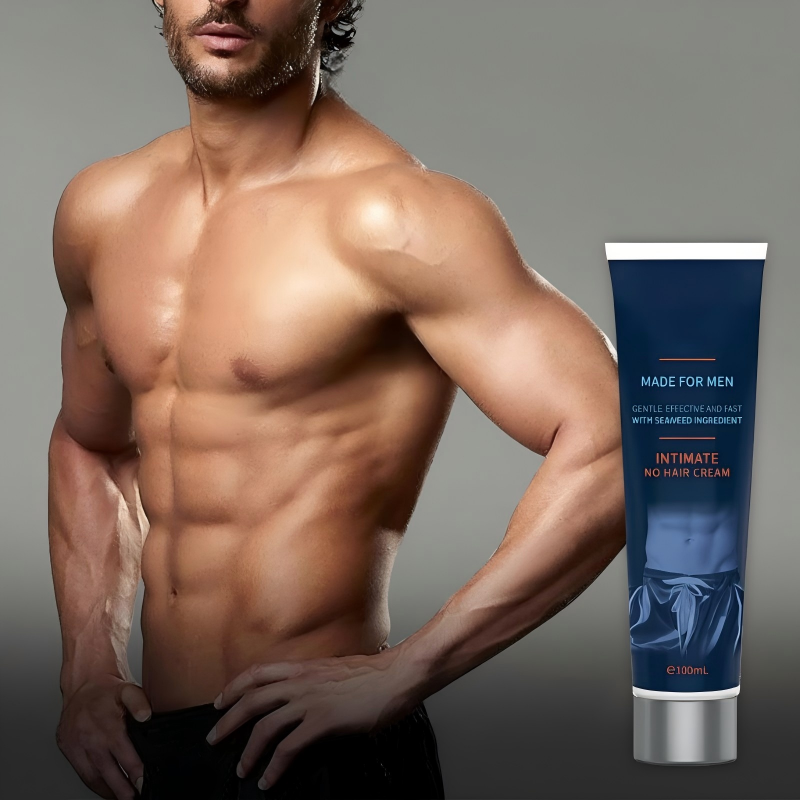 Fast-Acting Body Hair Removal Cream for Men
