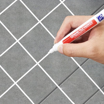 Anti-Mould Waterproof Tile Grout Pen | Tile Joint Repair & Refinishing Marker