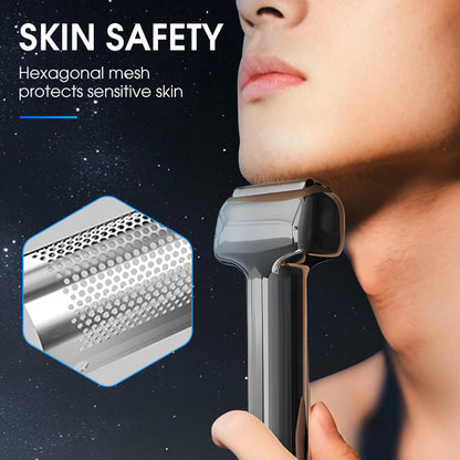 enjoy! Rechargeable reciprocating electric shaver for men
