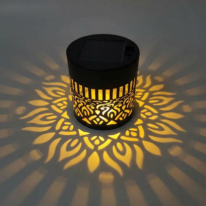 Solar Mandala Light for Garden & Patio