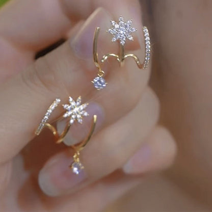 Upgraded version 2026 STYLE Sparkling Claw Earrings for Women