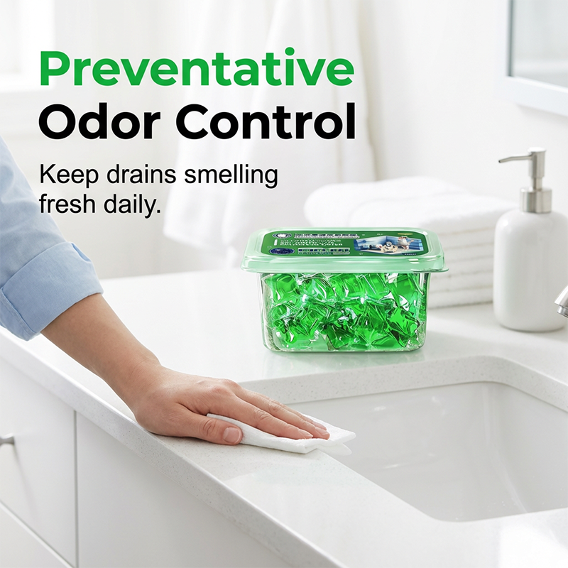 Drain Deodorizer Pods Say goodbye to embarrassing odours