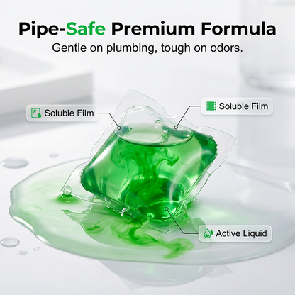 Drain Deodorizer Pods Say goodbye to embarrassing odours