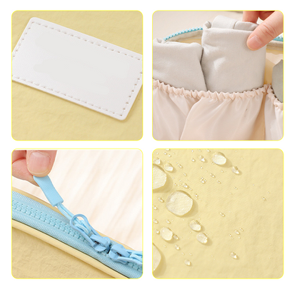 Special Price Portable Underwear Travel Organizer Separate Storage for Bras, Panties & Socks