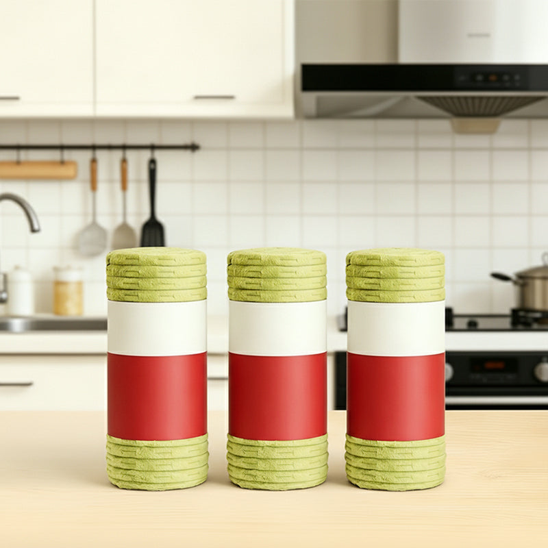 Only! Premium Bamboo Fiber Microfiber Cloths Tear-Off Design & Antibacterial Protection