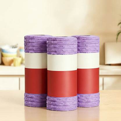 Only! Premium Bamboo Fiber Microfiber Cloths Tear-Off Design & Antibacterial Protection