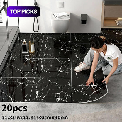 2026! Premium Floor Tile Sticker 2.5mm thick, wear resistant. Anti slip texture