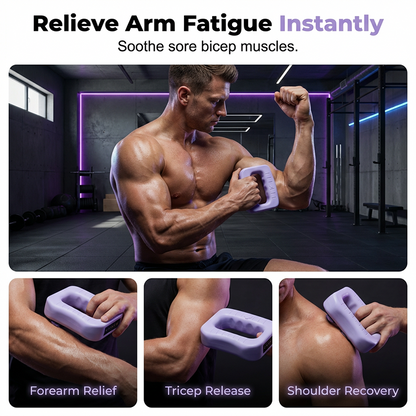 BLACK GONE! ACT FAST 2026 Fascia Ring R10 Cordless Waist & Back Muscle Recovery Massager | Adjustable Fit Up to 55'