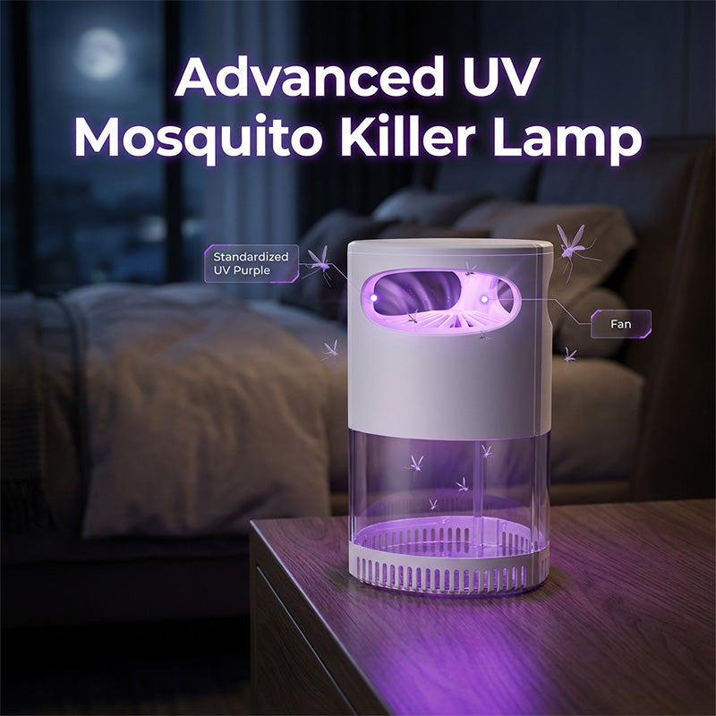 UV Mosquito Killer Lamp quiet, USB, chemical-free.!