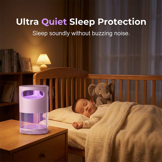 UV Mosquito Killer Lamp quiet, USB, chemical-free.!
