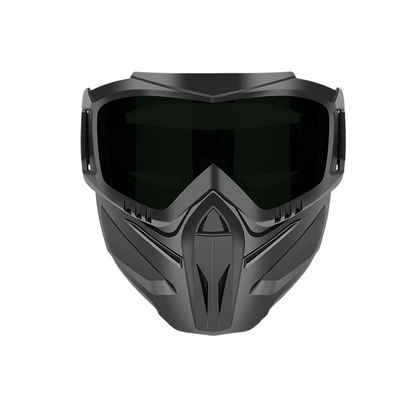 Detachable Full Face Goggle Mask Ultimate Protection & Tactical Style