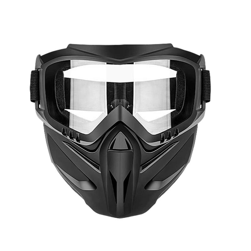 Detachable Full Face Goggle Mask Ultimate Protection & Tactical Style