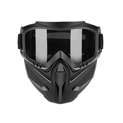 Detachable Full Face Goggle Mask Ultimate Protection & Tactical Style