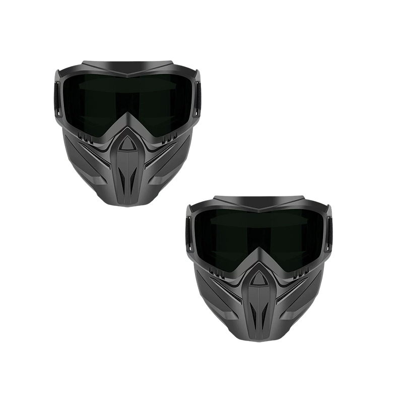 Detachable Full Face Goggle Mask Ultimate Protection & Tactical Style