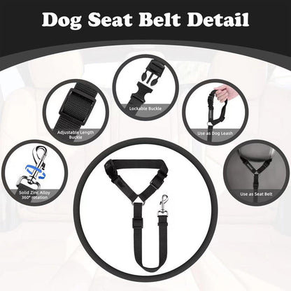 Dog Seatbelt Walking Leash