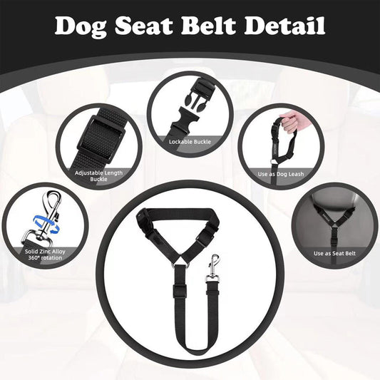 Dog Seatbelt Walking Leash