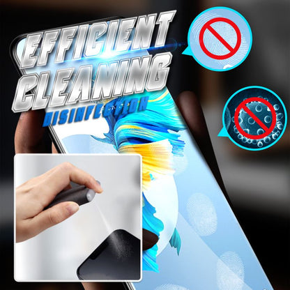 2-in-1 Screen Cleaner & Microfiber Cloth Portable, Residue-Free, Gentle