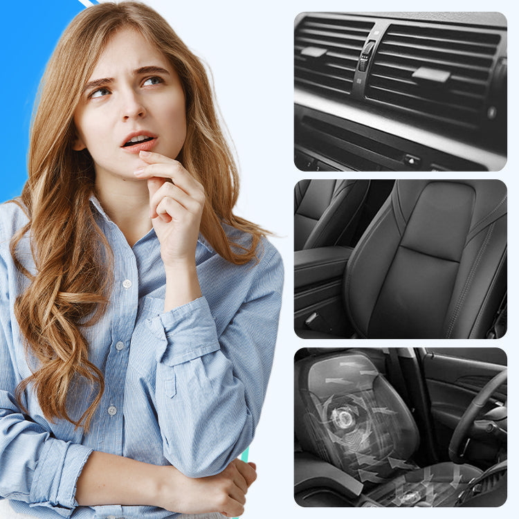 Universal Car Seat Ventilation Fan - Backseat Cooler for Summer Driving