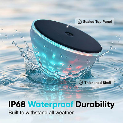 Solar Fish Projection Pool Light