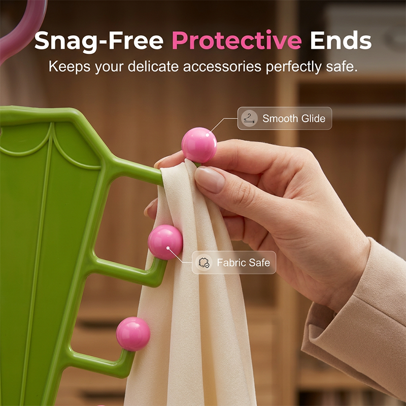 Double-Sided V-Shaped Hanger Rack