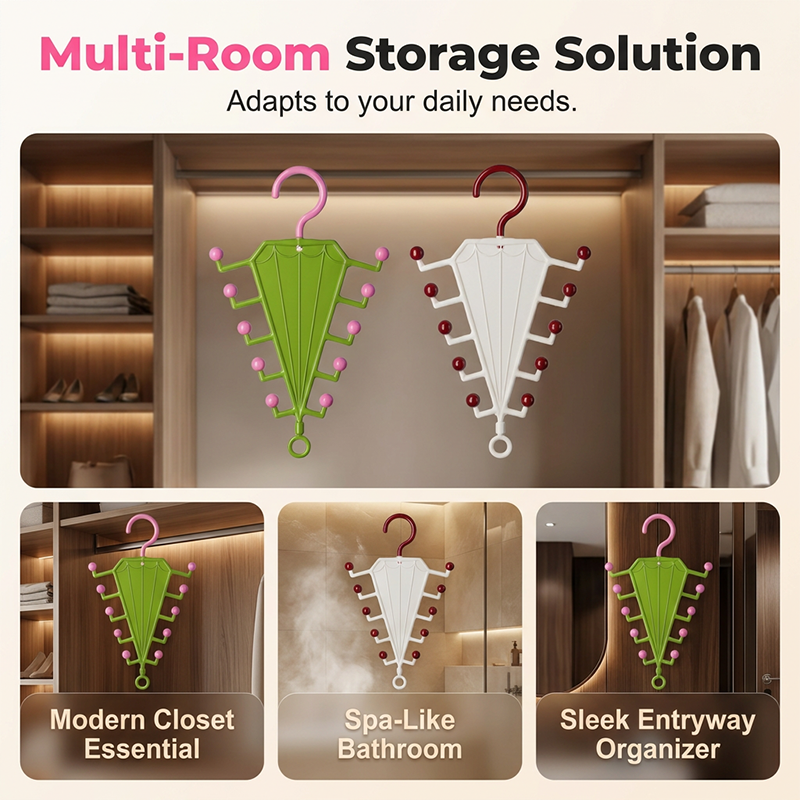Double-Sided V-Shaped Hanger Rack