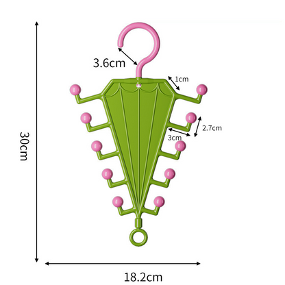 Double-Sided V-Shaped Hanger Rack