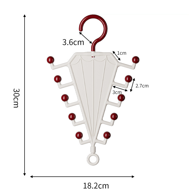 Double-Sided V-Shaped Hanger Rack
