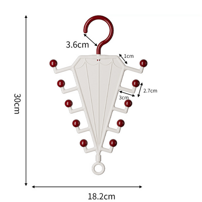 Double-Sided V-Shaped Hanger Rack