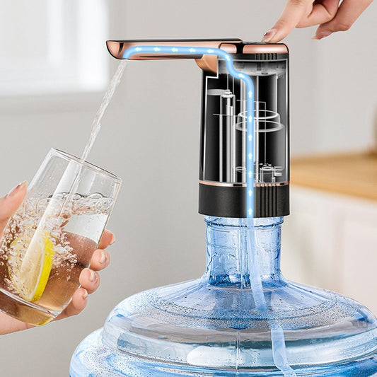 Automatic dispenser pump multifunctional, silent & perfect for home, office, summer cottage & camping