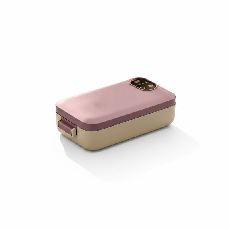 RECHARGEABLE Portable electric lunch box with self-heating