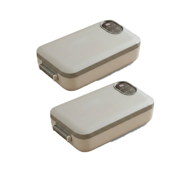 RECHARGEABLE Portable electric lunch box with self-heating