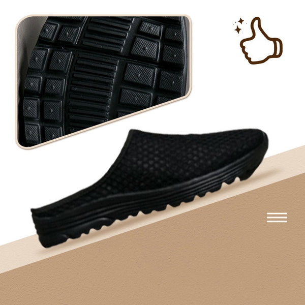 Breathable Mesh Comfort Slippers Lightweight, Casual Slip-On Shoes for Everyday Wear
