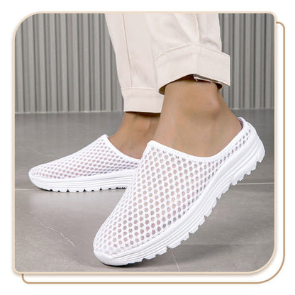 Breathable Mesh Comfort Slippers Lightweight, Casual Slip-On Shoes for Everyday Wear