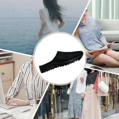 Breathable Mesh Comfort Slippers Lightweight, Casual Slip-On Shoes for Everyday Wear