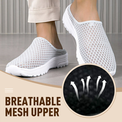 Breathable Mesh Comfort Slippers Lightweight, Casual Slip-On Shoes for Everyday Wear
