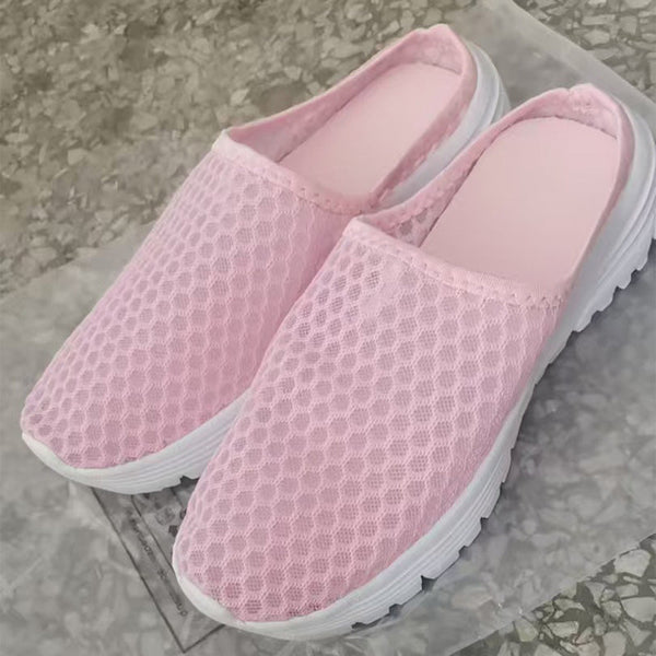 Breathable Mesh Comfort Slippers Lightweight, Casual Slip-On Shoes for Everyday Wear