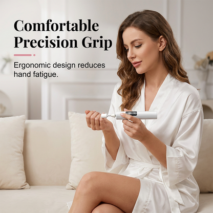 Professional Electric Nail Drill Machine, Portable Electric Nail Polisher with 4 Nail Drill Bits
