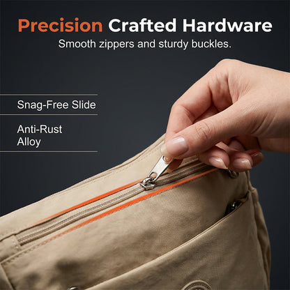 Weatherproof, Lightweight, Organized Pockets Roomy Interior for Daily Commute & Travel