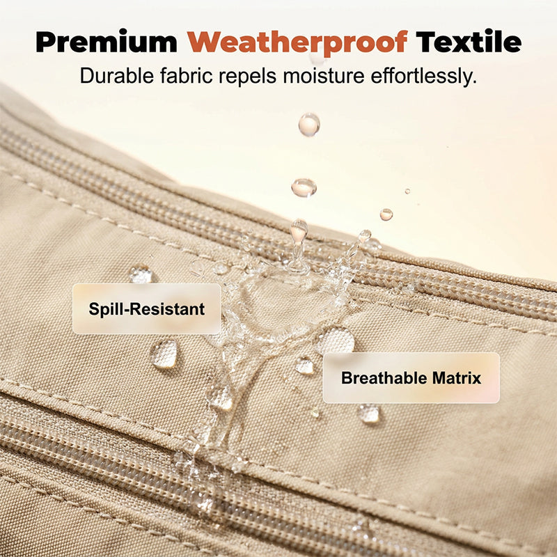 Weatherproof, Lightweight, Organized Pockets Roomy Interior for Daily Commute & Travel