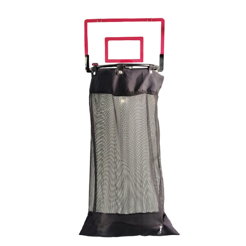 Over-the-Door Basketball Laundry Hamper | Creative Score Game, Big Black Mesh Net, Acrylic/Wood Backboard