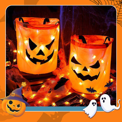 Glowing Pumpkin Bag Duo
