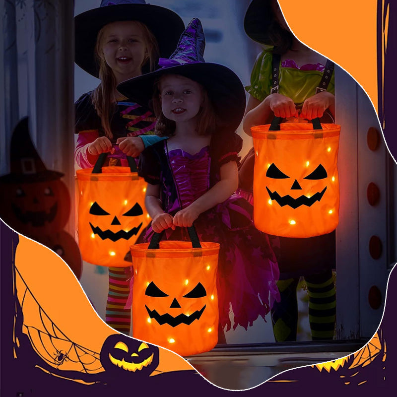 Glowing Pumpkin Bag Duo