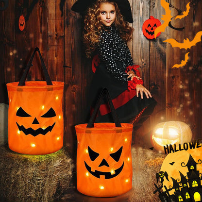 Glowing Pumpkin Bag Duo